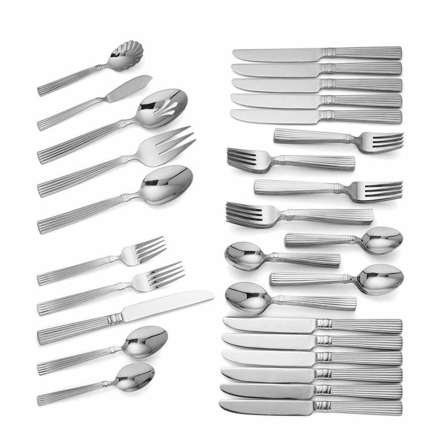 Glassware & Tabletop * | Reed & Barton Legacy Collection 65 Pc Crescendo Ii Flatware Set