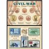 Misc_Gifts * | American Coin Treasures Vil War Coin Stamp Collection Multi