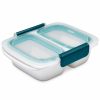 Kitchen * | Oxo Good Grips Prep & Go Divided Container Blue