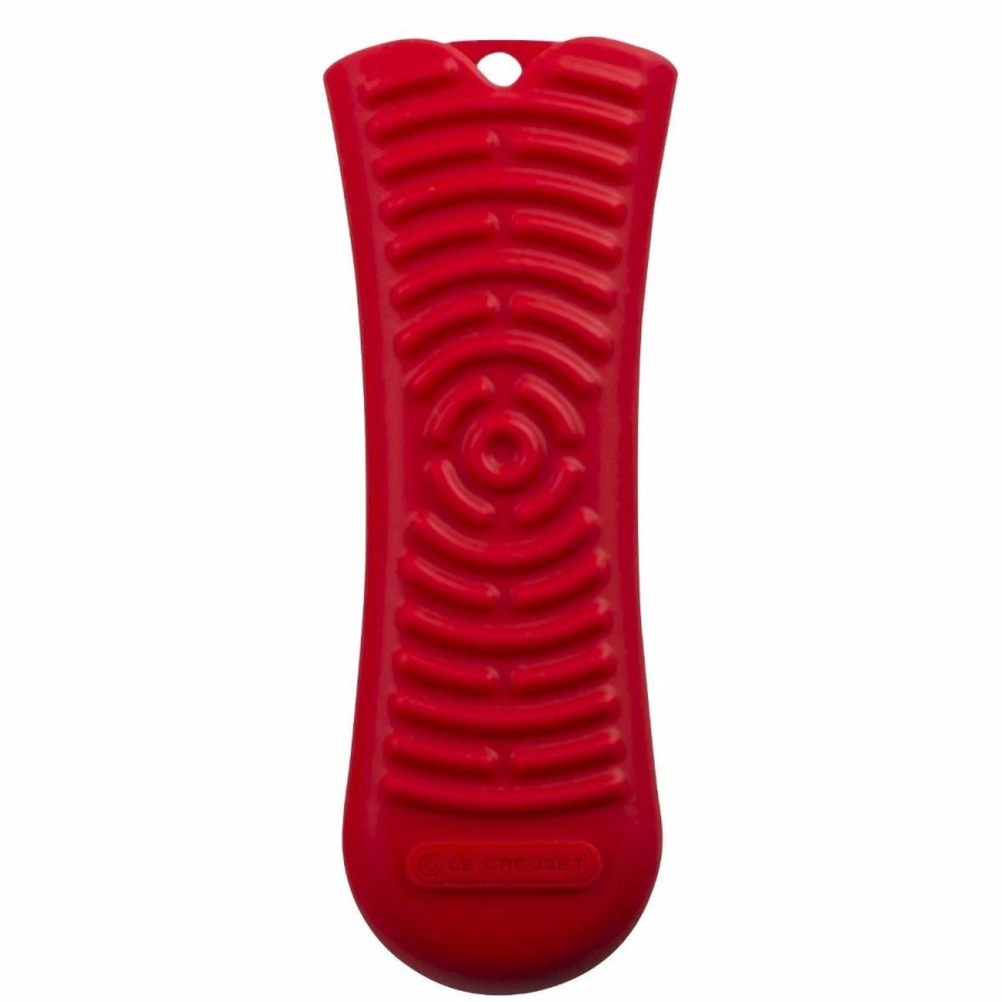 Glassware & Tabletop * | Le Creuset Silicone Cool Tool Handle Sleeve | Cerise/Cherry Red