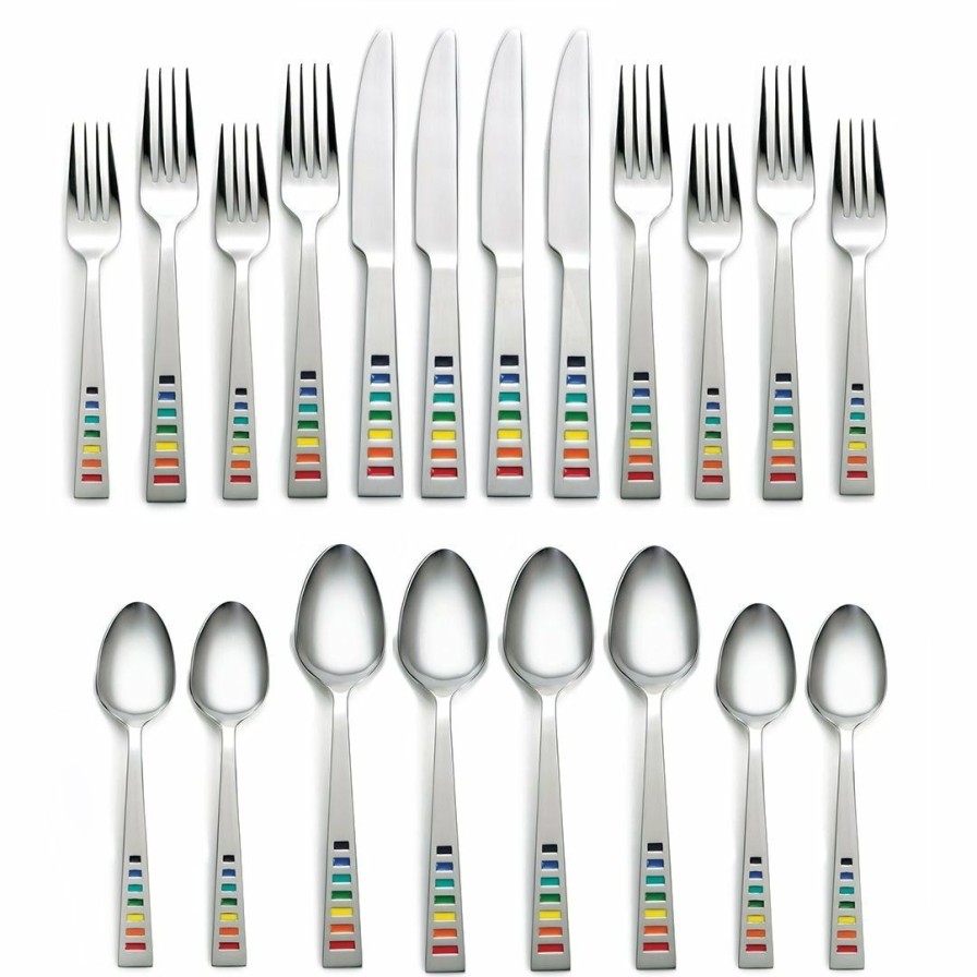 Glassware & Tabletop * | Fiesta 20-Piece Flatware Set | Celebration