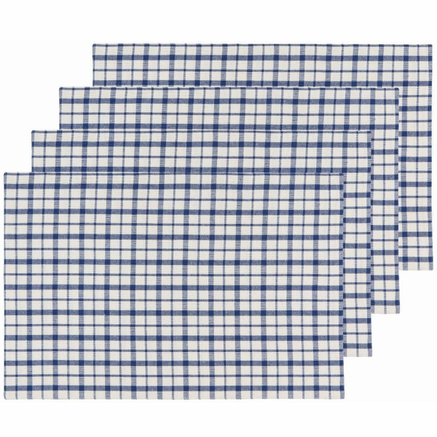 Glassware & Tabletop * | Danica Brands Now Designs By Danica Second Spin 13 X 20 Placemats (Set Of 4) | Belle Plaid