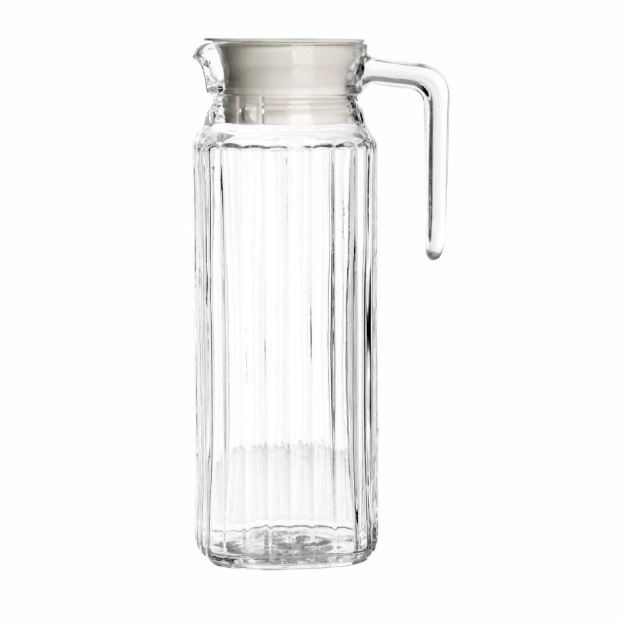 Glassware & Tabletop * | Ravenhead Essentials Collection | 1L Fridge Jug With Lid