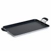 Kitchen * | Imusa Double Burner Griddle With Cool Touch Handles Black